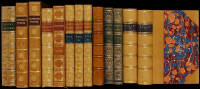 Eight works in thirteen finely bound volumes