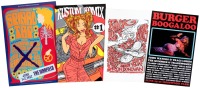 Kustom Komix #1 [with] three rock posters