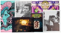 Eight concert posters by or for Bill Graham
