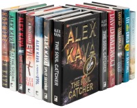 Group of mysteries by David Baldacci and Alex Kava