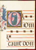 A Monograph on the Italian Choir Book...with an original illuminated initial from an Italian Gradual of the Sixteenth Century