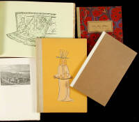 Five volumes about San Francisco printed at the Grabhorn Press