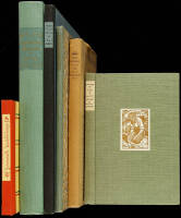 Six volumes about California printed at the Grabhorn Press