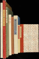 Eight volumes of literature printed at the Grabhorn Press