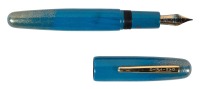 Kawari-Nuri Purple Nami-Nuri (Wave) Maki-e Fountain Pen