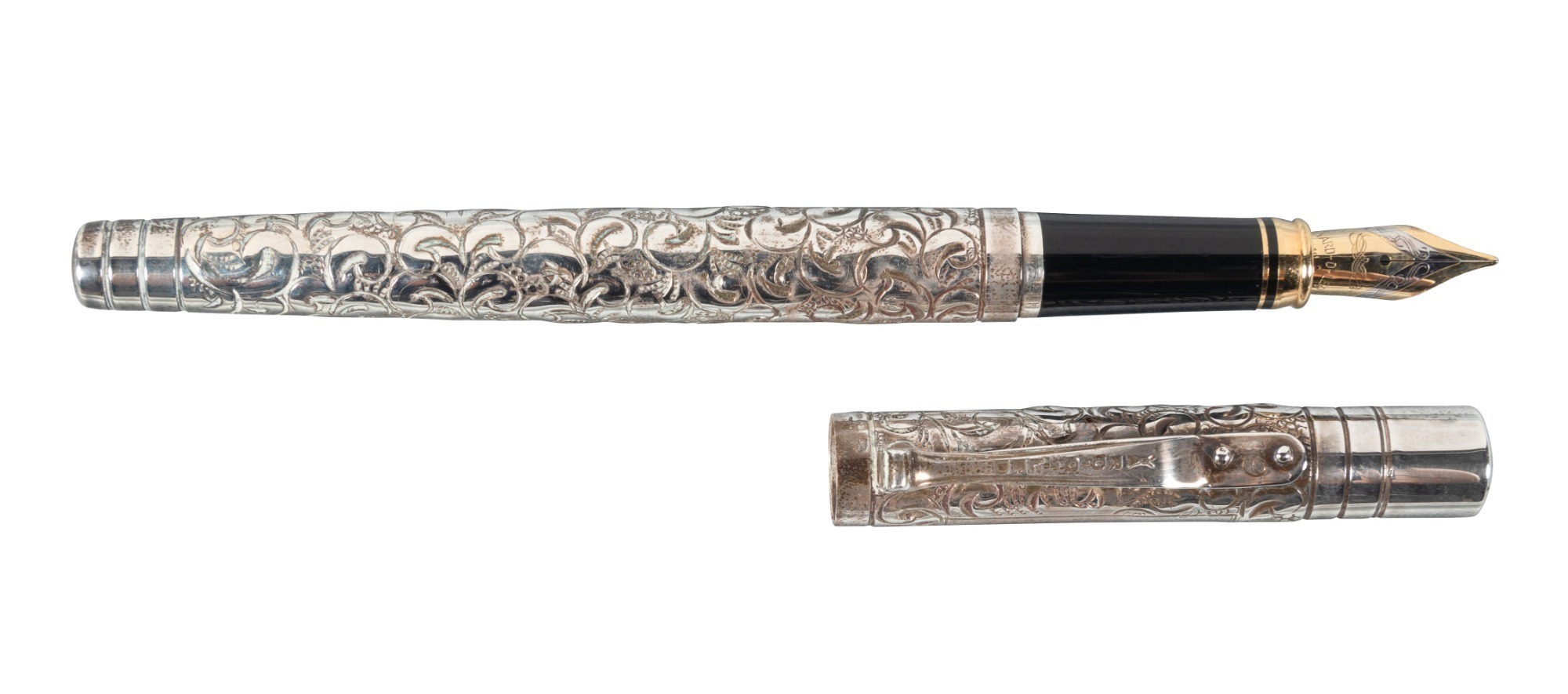 Victorian Sterling Silver Fountain Pen