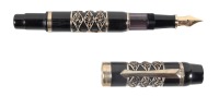 Aethra Ebony Wood and Sterling Silver Limited Edition Fountain Pen