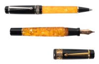 Dolce Vita Fountain Pen and Propelling Pencil * Lot of Two Instruments