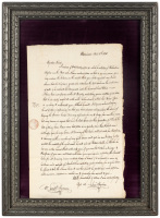 Letter from Sevi Bigelow on debts and horses