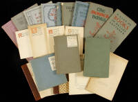 Twelve titles from the Mosher Press and several catalogues