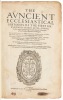 The Auncient Ecclesiastical Histories of the First Six Hundred Years After Christ - 2
