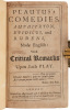 Plautus's Comedies, Amphitryon, Epidicus, and Rudens, Made English: With Critical Remarks Upon Each Play - 2