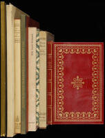 Ten volumes printed by or relating to William Edwin Rudge