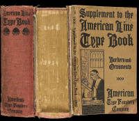American Line Type Book. Borders, Ornaments. Price List, Printing Material and Machinery