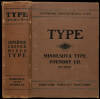 Book of Type Specimens. Comprising a Large Variety of Superior Copper-Mixed Types, Borders, Rules, Galleys, Printing Presses, Electric-Welded Chases, Paper and Card Cutters, Wood Goods, Bookbinding Machinery, Etc., Together with Information Valuable to th