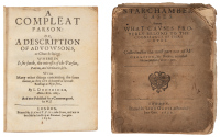 A Compleat Parson [with] Star-Chamber Cases