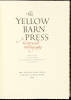 The Yellow Barn Press: A History and Bibliography