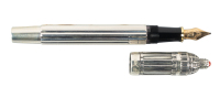 Romea Sterling Silver and Red Coral Limited Edition Fountain Pen