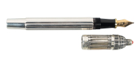 Romea Sterling Silver and Red Coral Limited Edition Fountain Pen