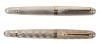 Classic Pens [CP3] "Iliad and Odyssey" Pair of Sterling Silver Limited Edition Fountain Pens - 4