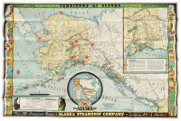 Territory of Alaska: The All-American Route - Alaska Steamship Company - Serving All of Alaska