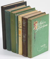 Seven works on wildflowers and flower gardens
