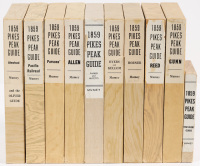 1859 Pike's Peak guide books - limited edition facsimile series