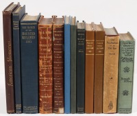 Shelf of books mostly about pioneer experiences