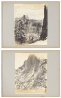 Three views of Half Dome and El Capitan