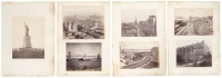 Twelve albumen prints of American landmarks and landscapes