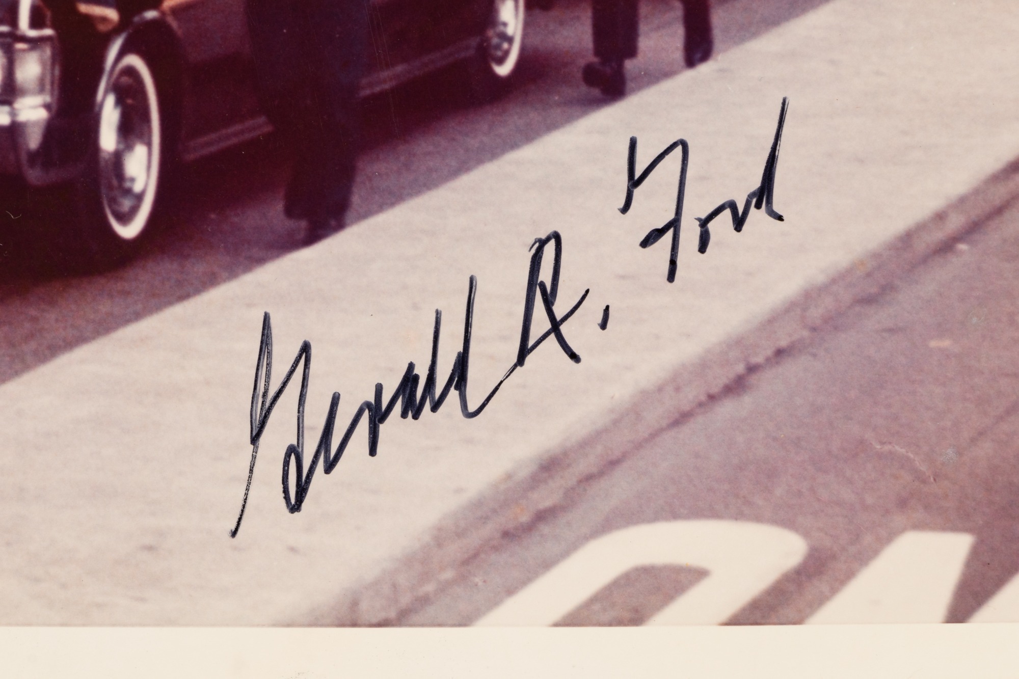 Four items signed by Gerald R. Ford