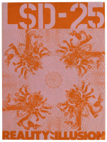 LSD-25 Reality=Illusion poster