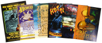 New Riders of the Purple Sage - with five additional Bill Graham posters