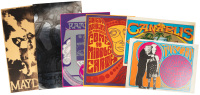 Six counterculture posters