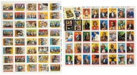 Four uncut press sheets from his music heroes series