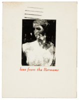 Mail art card by Wallace Berman