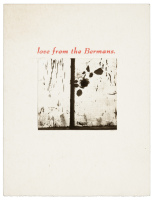 Mail art card by Wallace Berman