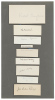 Nine literary autographs