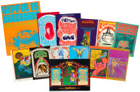 Selection of Bill Graham/Family Dog postcards