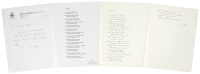 Oneness - original manuscript poem