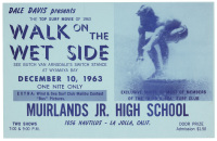 Walk on the Wet Side flyer