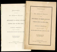 Discovery by the late Dr. Horace Wells of the applicability of nitrous oxyd gas, sulphuric ether and other vapors, in surgical operations, nearly two years before the patented discovery of Drs. Charles T. Jackson and W. T. G. Morton