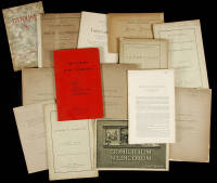 Lot of 17 booklets & pamphlets on medical procedures, medicines, cures, etc., including a few duplicates