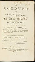 An Account of Sir Isaac Newton's Philosophical Discoveries