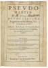 Pseudo-Martyr. Wherein out of Certaine Propositions and Gradations, this Conclusion is Evicted. That those which are of the Romane Religion in this Kindome, may and ought to take the Oathe of Allegeance - 2