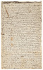 Letter from a Connecticut doctor seeking legal aid in defense against charges of raping an African American servant girl in a tavern