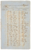 Manifest listing Chinese laborers bound for Havana - 3