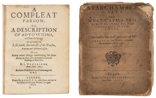 A Compleat Parson [with] Star-Chamber Cases