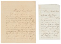 Two letters from Lydia H. Sigourney