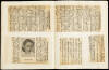 Notebook containing pasted-in notices, flyers, newspaper clippings, etc., nearly all in Chinese, relating to the Chinese Consolidated Benevolent Association and associate organizations